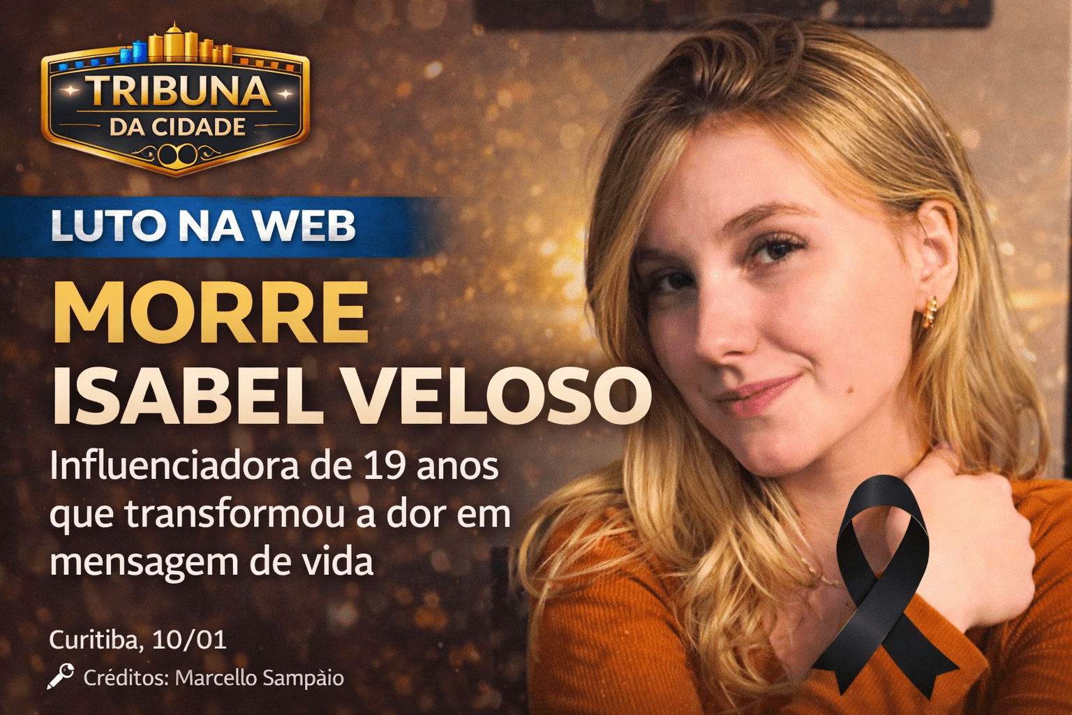 Morre Isabel Veloso, influenciadora paranaense que transformou a dor em mensagem de vida