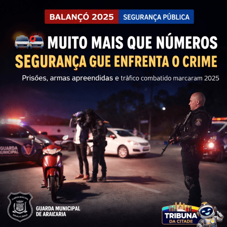 Operação de segurança em Araucária
