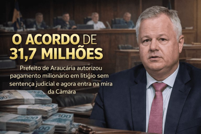 Acordo milionário em Araucária