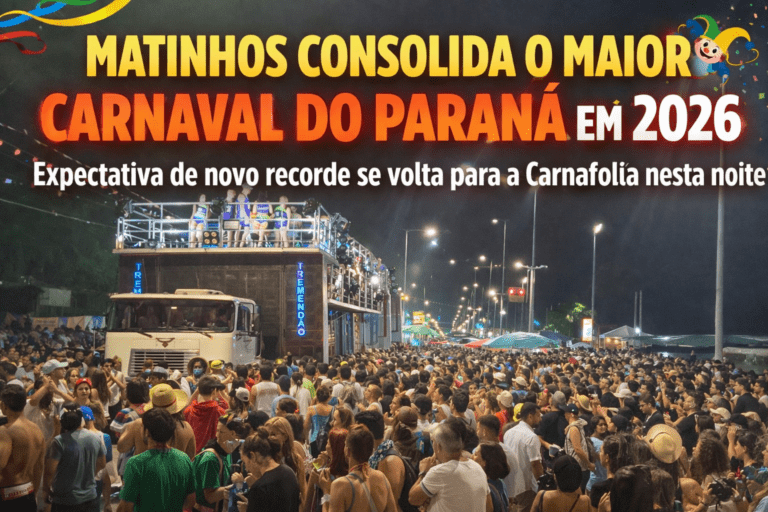 Carnaval de Matinhos 2026 em festa
