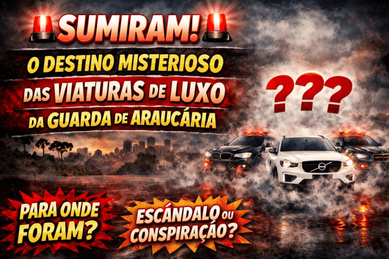 Desaparecimento misterioso das viaturas