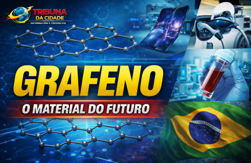 GRAFENO: O “MATERIAL DO FUTURO” QUE PROMETE REVOLUCIONAR A INDÚSTRIA, A SAÚDE E A ENERGIA