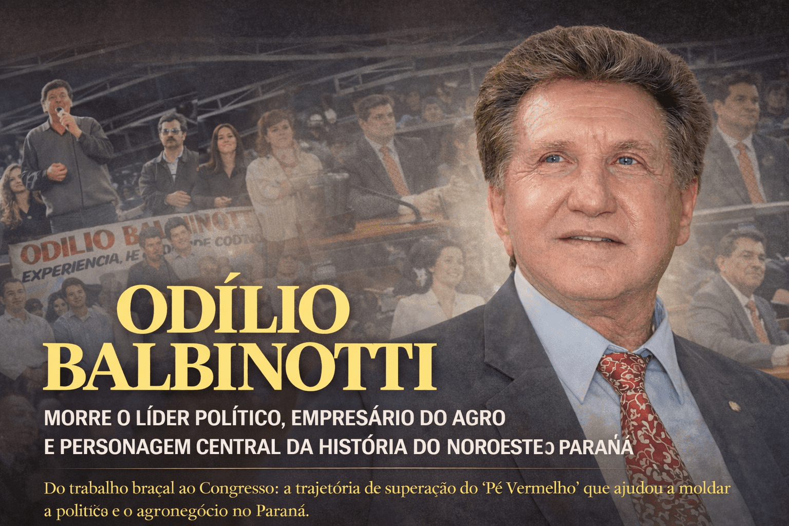 MORRE ODÍLIO BALBINOTTI