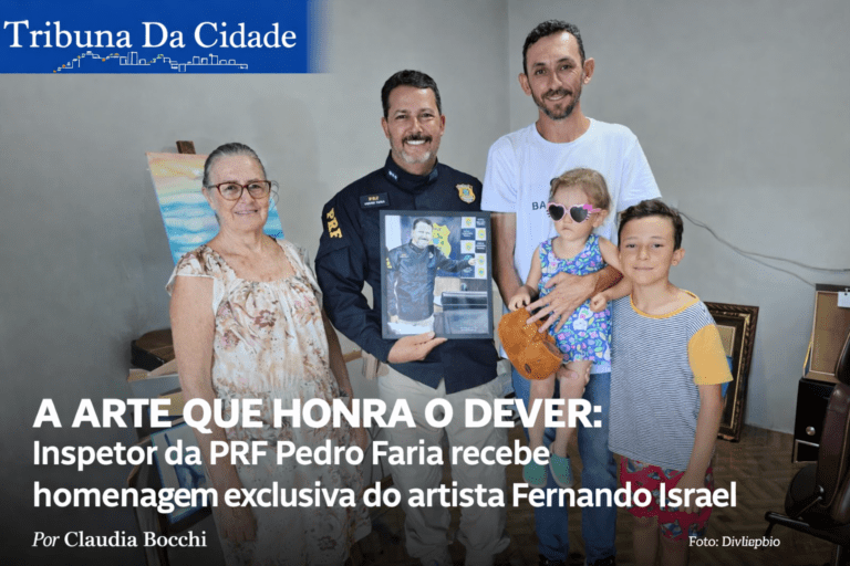 Homenagem ao inspetor Pedro Faria