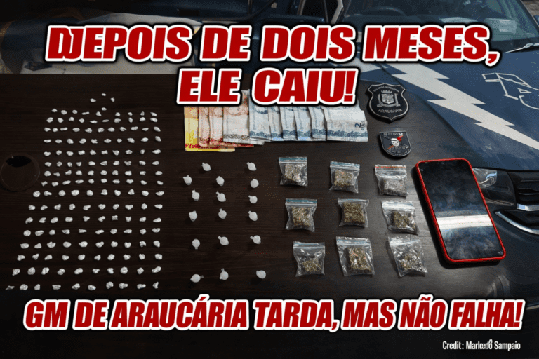 Operação da Guarda Municipal de Araucária
