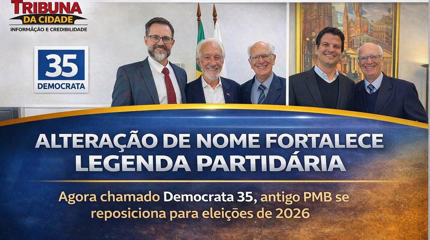 ALTERAÇÃO DE NOME FORTALECE LEGENDA PARTIDÁRIA