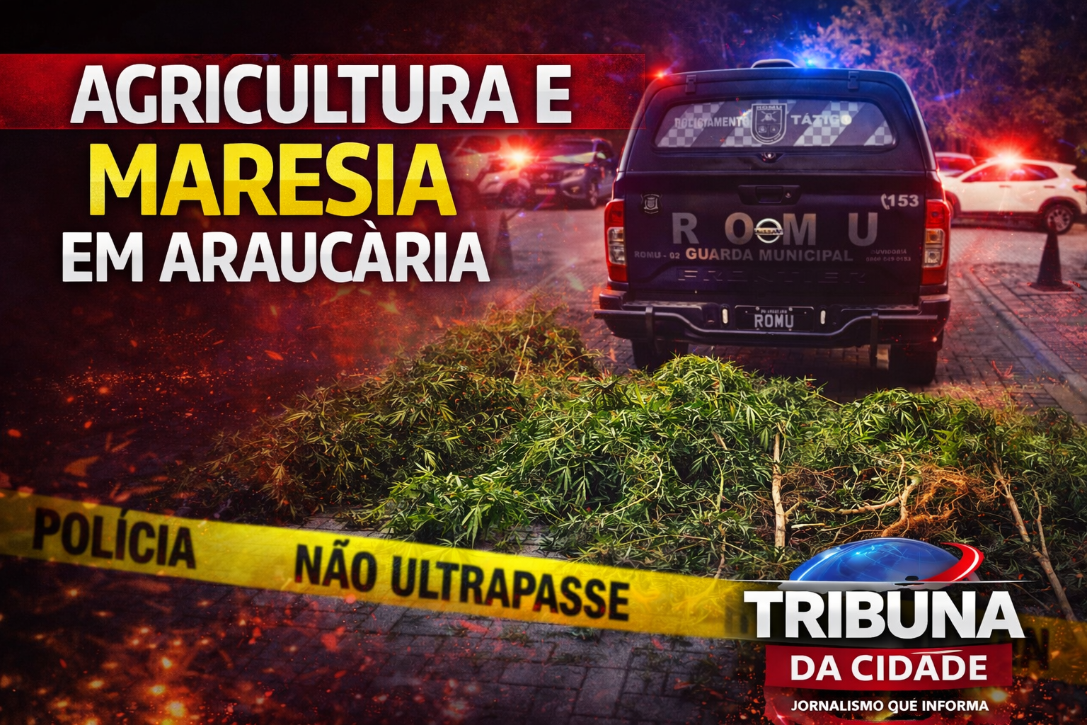 Apreensão de drogas em Araucária