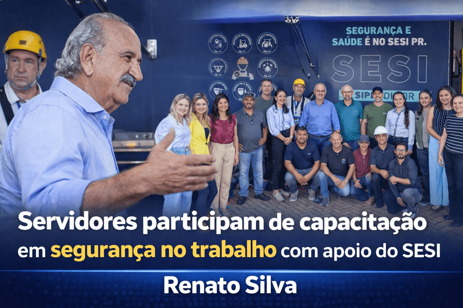 Capacitação em segurança com SESI