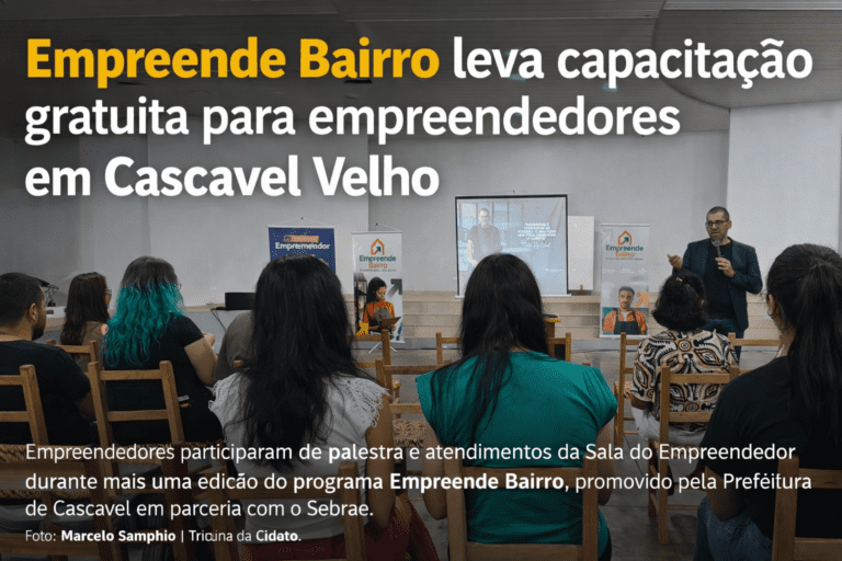 Capacitação para empreendedores em Cascavel Velho