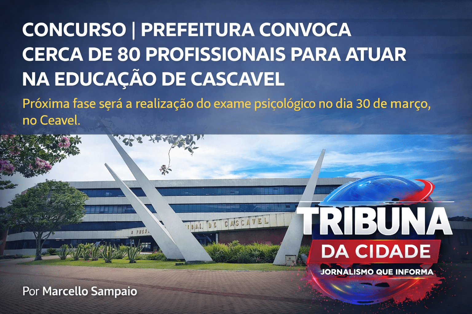 Convocação para profissionais da educação