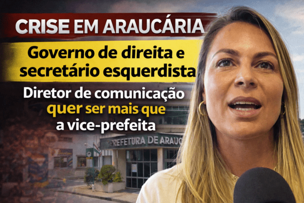 Araucária: cancelamento de coletiva da vice-prefeita levanta debate sobre concentração de poder na comunicação do município
