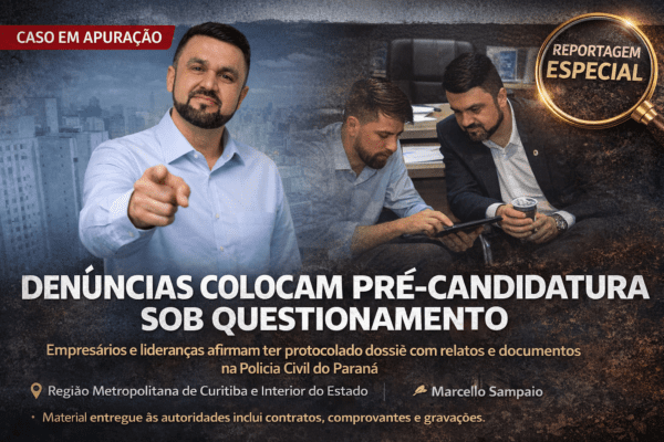 DENÚNCIAS LEVANTAM QUESTIONAMENTOS SOBRE ATUAÇÃO DE SUPOSTO ”ARTICULADOR POLÍTICO NO PARANÁ”