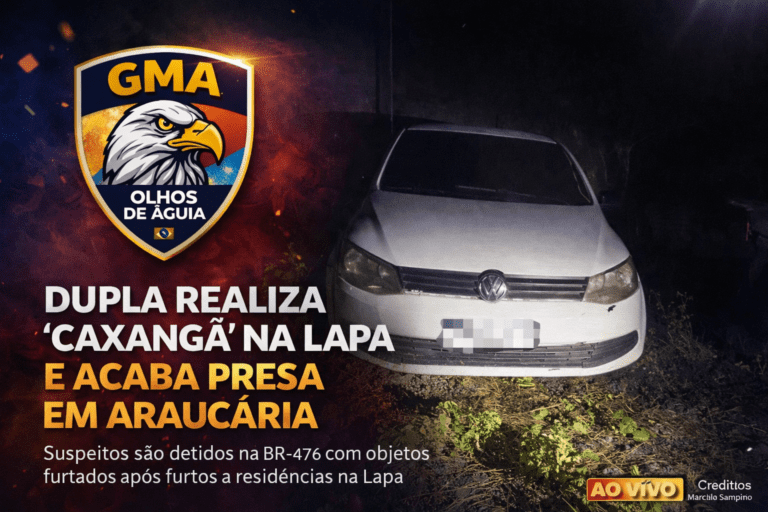 Dupla presa após roubos na Lapa