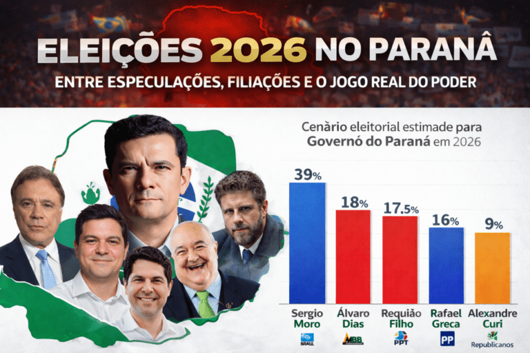 Eleições 2026 para governo do Paraná