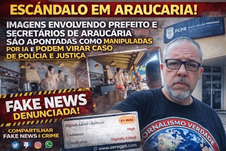 Escândalo em Araucária e fake news (1)