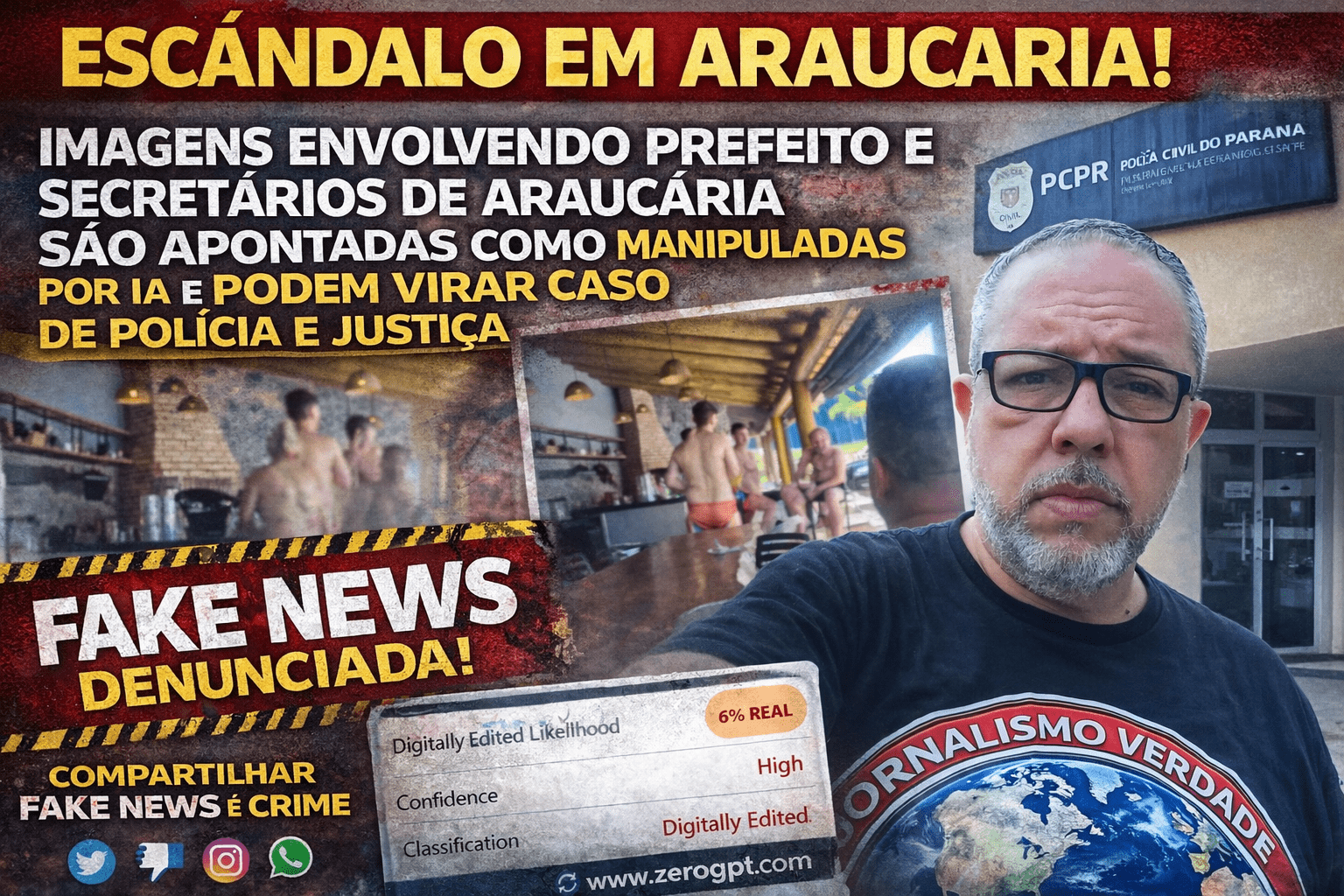 Escândalo em Araucária e fake news (1)