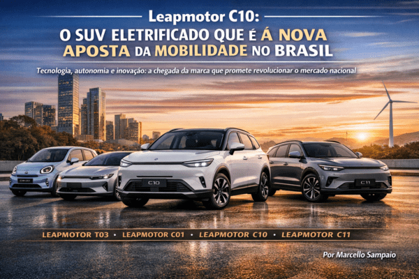 Leapmotor C10: o SUV eletrificado que inaugura uma nova fase da mobilidade no Brasil
