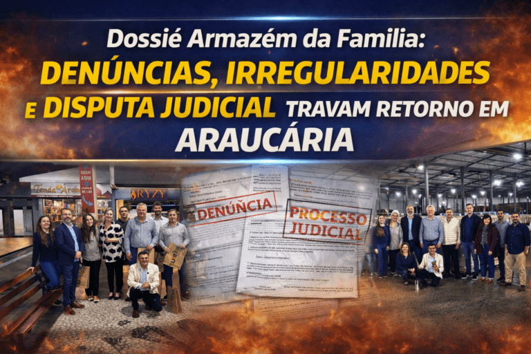 Investigação e disputa em Araucária