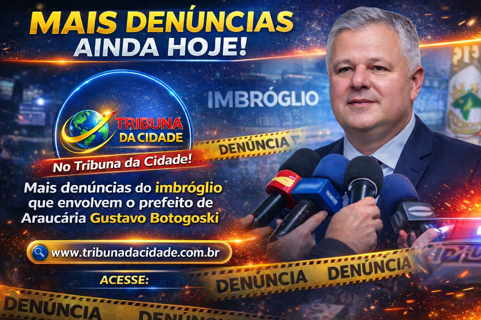 Mais denúncias sobre o prefeito Botogoski