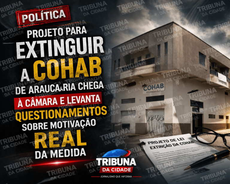 Projeto de lei e extinção da COHAB