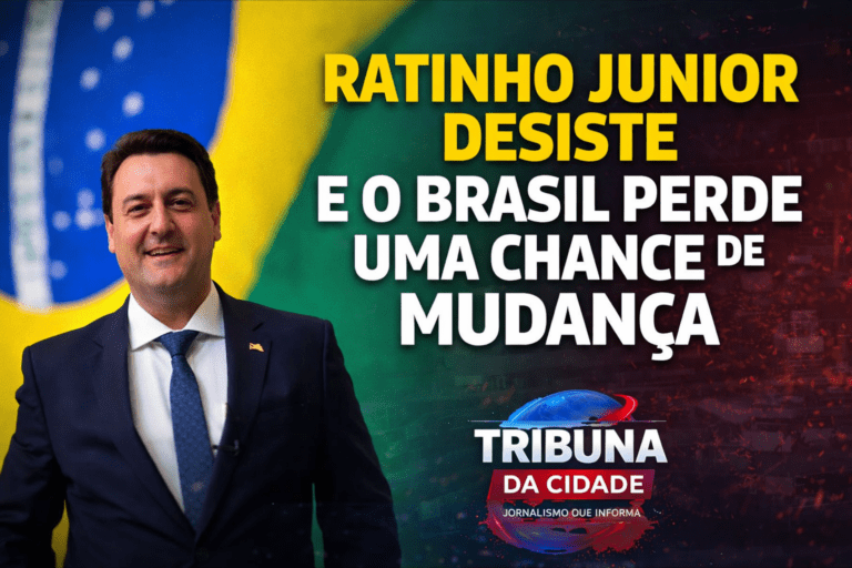 Ratinho Junior anuncia desistência de 2026