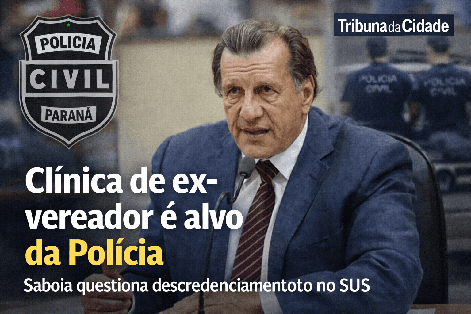 Saboia fala sobre descredenciamento no SUS