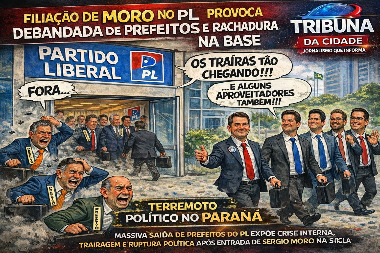 Terremoto político no Paraná