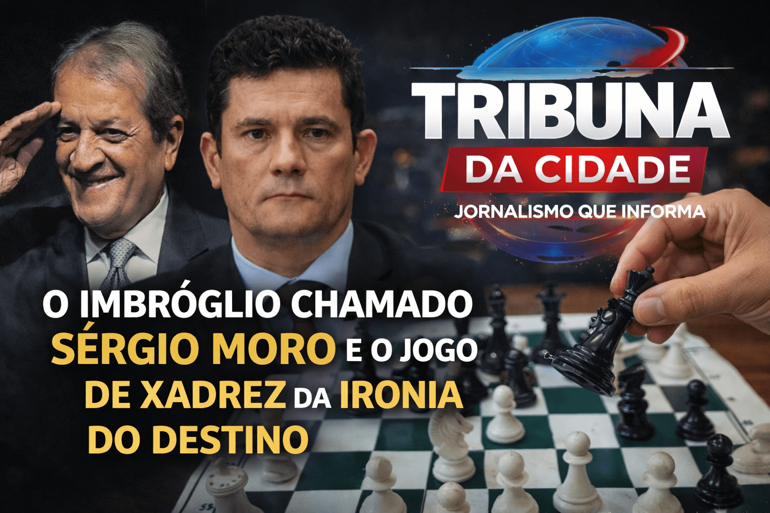 Xeque-mate político e destino irônico