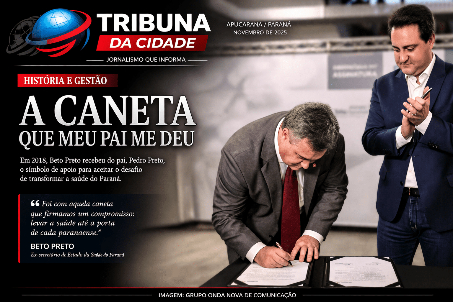 A caneta que mudou a saúde