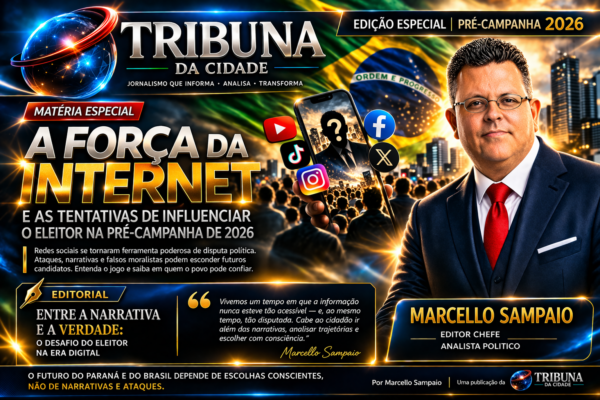 A FORÇA DA INTERNET E AS TENTATIVAS DE INFLUENCIAR O ELEITOR NA PRÉ-CAMPANHA DE 2026