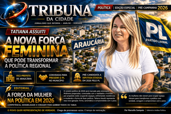 POLÍTICA | Tatiana Assuiti desponta como nova força feminina na política do Paraná
