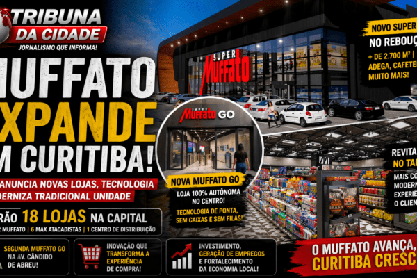Grupo Muffato amplia presença em Curitiba com novas lojas, tecnologia e modernização de unidades
