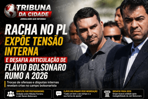 Racha no PL expõe tensão interna e desafia articulação de Flávio Bolsonaro rumo a 2026