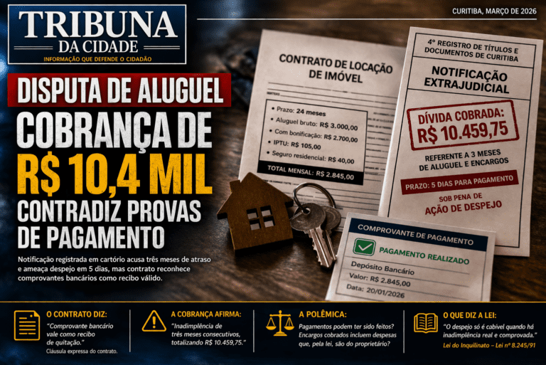 Disputa de aluguel em Curitiba