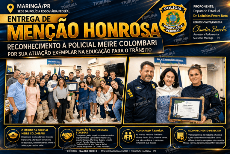 Entrega de Menção Honrosa a Meire Colombari