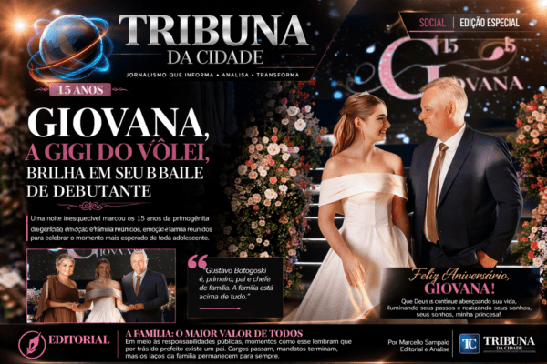 SOCIAL | Emoção, elegância e significado: Giovana celebra debut em noite inesquecível em Araucária