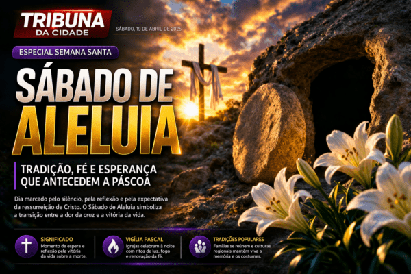 TRADIÇÃO E SIGNIFICADO MARCAM O SÁBADO DE ALELUIA EM TODO O BRASIL
