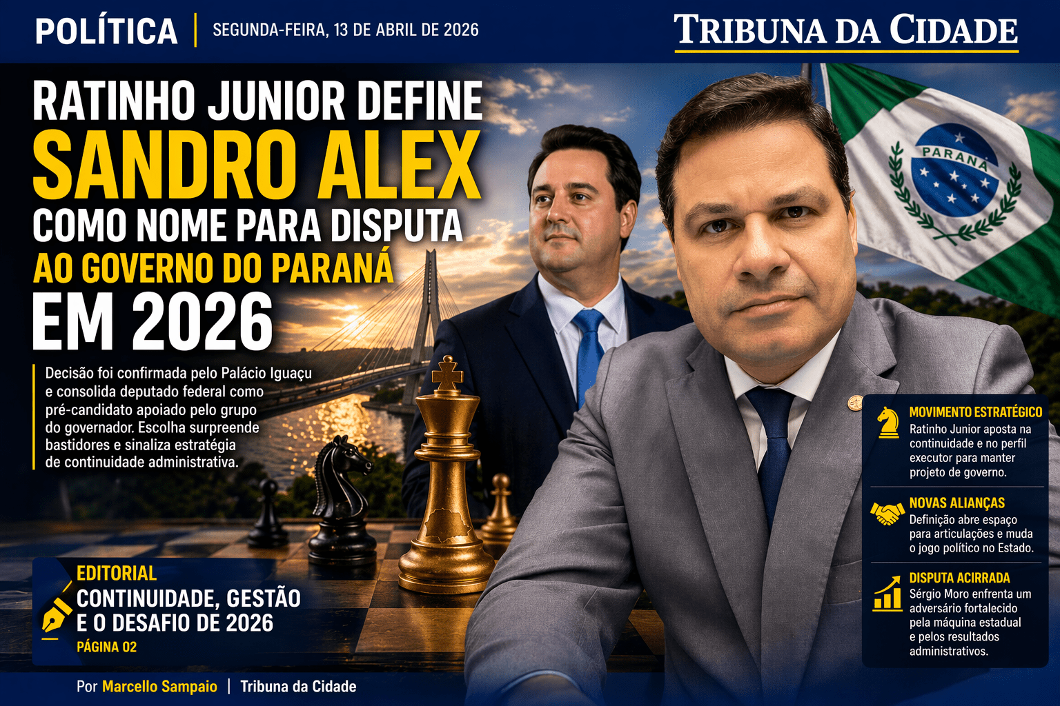 Sandro Alex é o nome do governo Paraná (1)