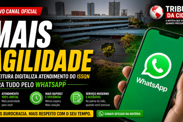 MAIS AGILIDADE | Prefeitura de Cascavel lança novo canal de atendimento para ISSQN via WhatsApp