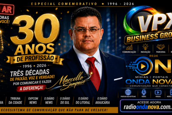 MARCELLO SAMPAIO | 30 ANOS DE MICROFONE, JORNALISMO E COMUNICAÇÃO NO PARANÁ